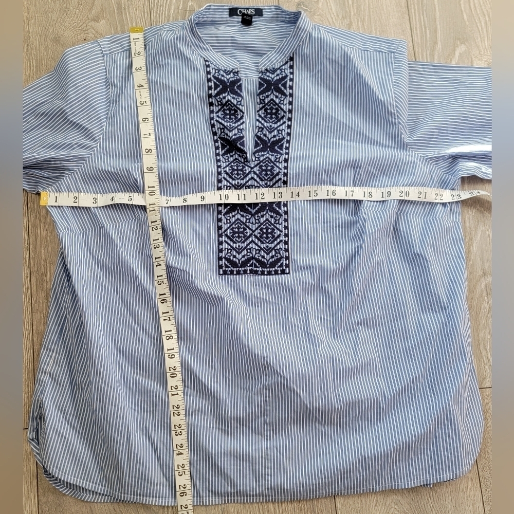 Chaps Embroidered Shirt - Picture 4 of 4